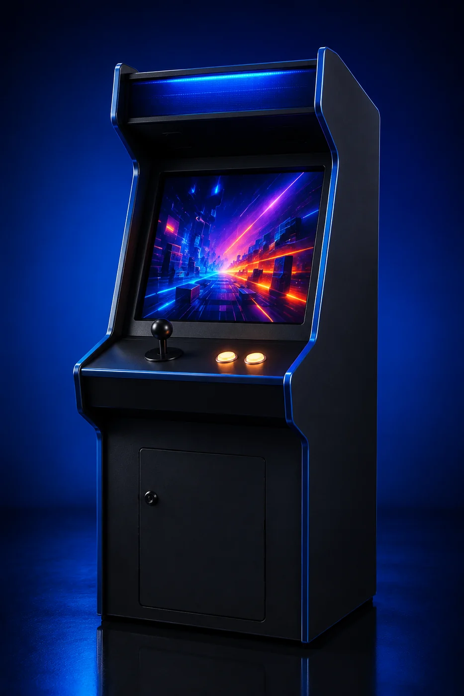 Game Maniacus upright joystick arcade cabinet